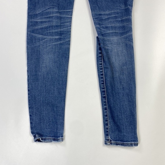 American Eagle Super Stretch X Hi-Rise Jegging Distressed Size 4 - Picture 7 of 14